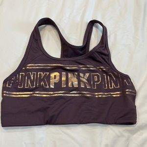 Womens PINK sports bra